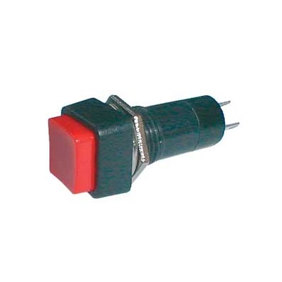 Push-įjungimo mygtukas-OFF 250V/1A (Kvadratinis) -