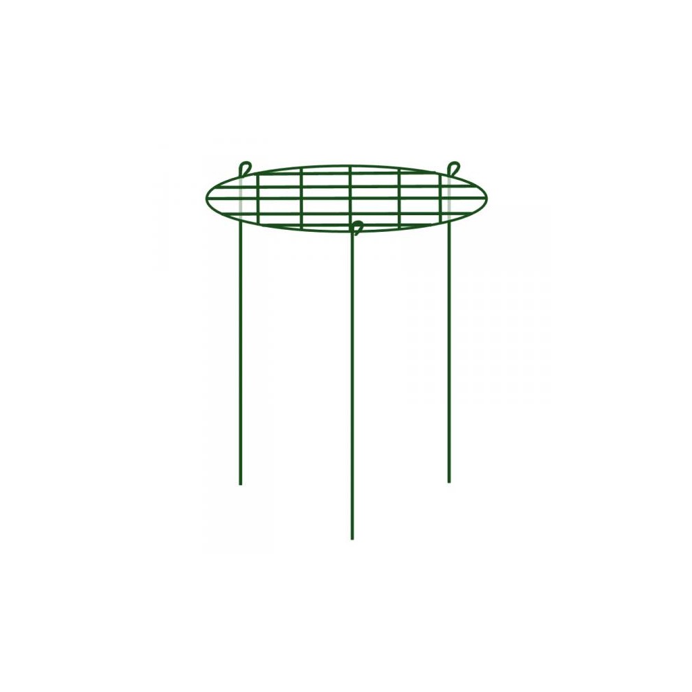 Augalų atrama su tinkleliu 60 cm / 40 cm skersmens-Sodo stulpai