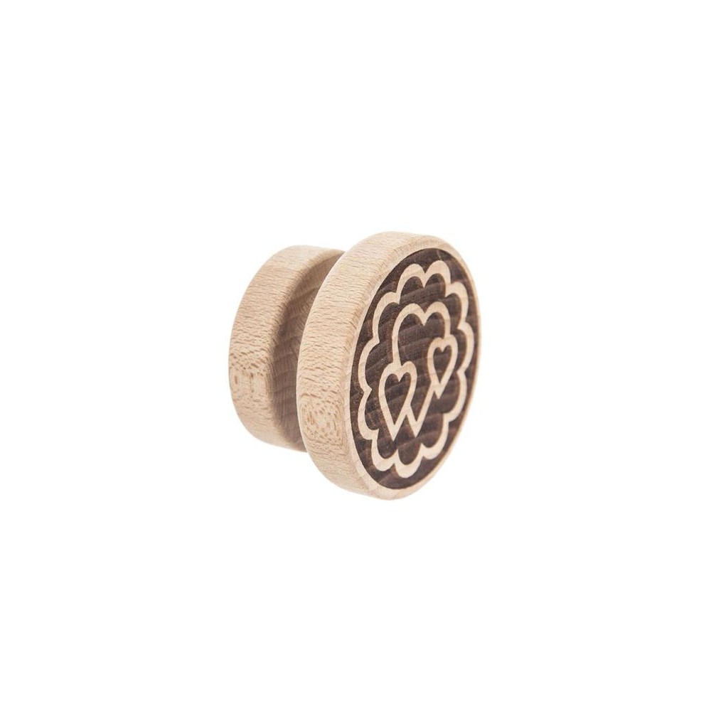 Kepimo antspaudas ORION Širdis 3,3x5,5 cm-Kepimo formos