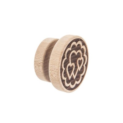 Kepimo antspaudas ORION Širdis 3,3x5,5 cm-Kepimo formos