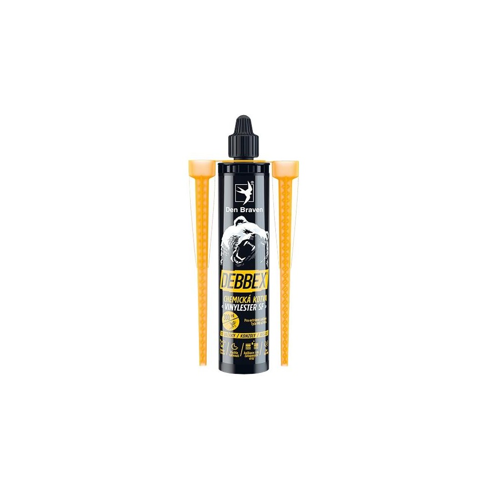 Cheminis ankeris DEN BRAVEN DEBBEX Vinylester ECO