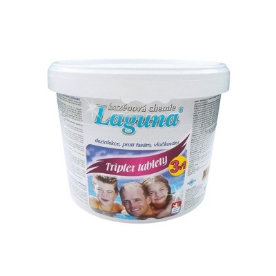 Triplex tabletės LAGUNA 5kg-Baseinų chemikalai