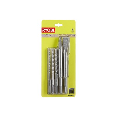 Mūro grąžtų ir kaltų rinkinys SDS+ RYOBI RAKSP0 5ks-Mūro grąžtai