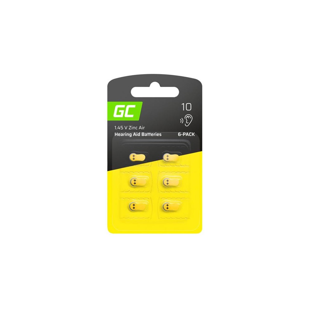 Akumuliatorius GC 10 (P10, PR70, ZL4) 6 vnt. lizdinėje