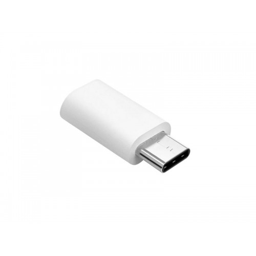 Perėjimas "Micro USB - USB-C GSM1001W Baltas-Kita