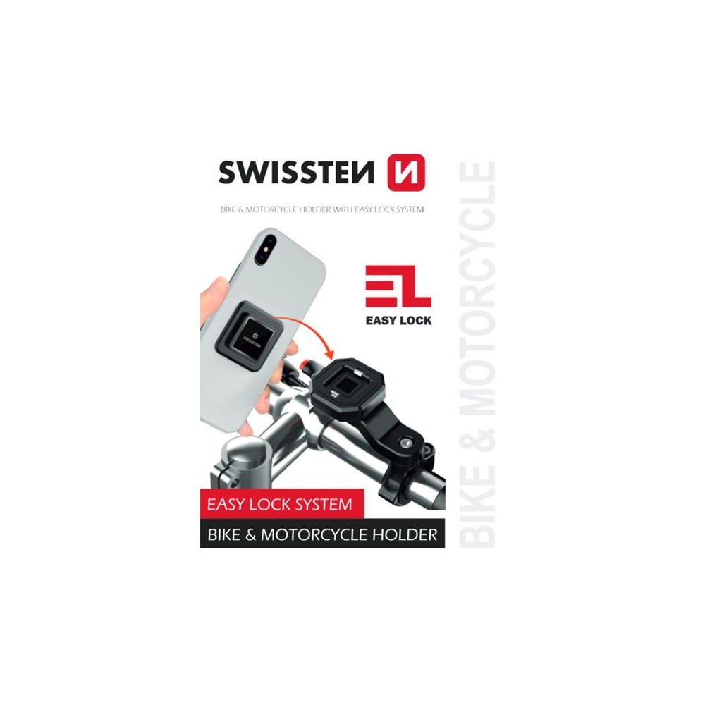 Dviračio telefono laikiklis SWISSTEN EASY LOCK BIKE-Dviračių