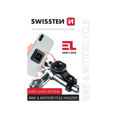 Dviračio telefono laikiklis SWISSTEN EASY LOCK BIKE-Dviračių
