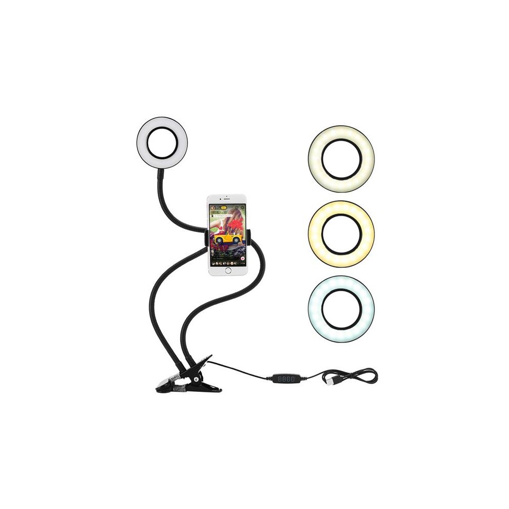 Selfie laikiklis LED 4L 8088-Selfie stulpai