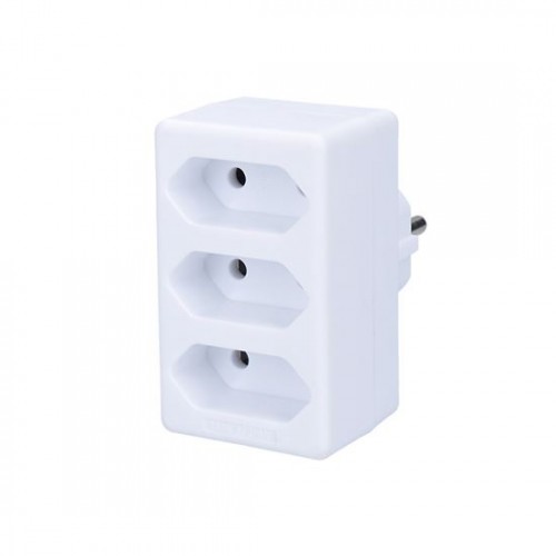 Padalytas lizdas SOLIGHT P81-Kištukiniai adapteriai