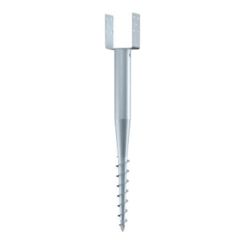 Įžeminimo varžtas U 70x70x685/550mm-Sodo reikmenys