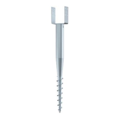 Įžeminimo varžtas U 70x70x685/550mm-Sodo reikmenys