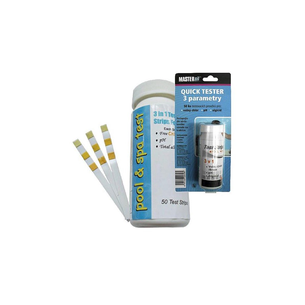 Testo juostelės MASTERsil 3in1-pH matuokliai Testo juostelės MASTERsil 3in1-pH matuokliai