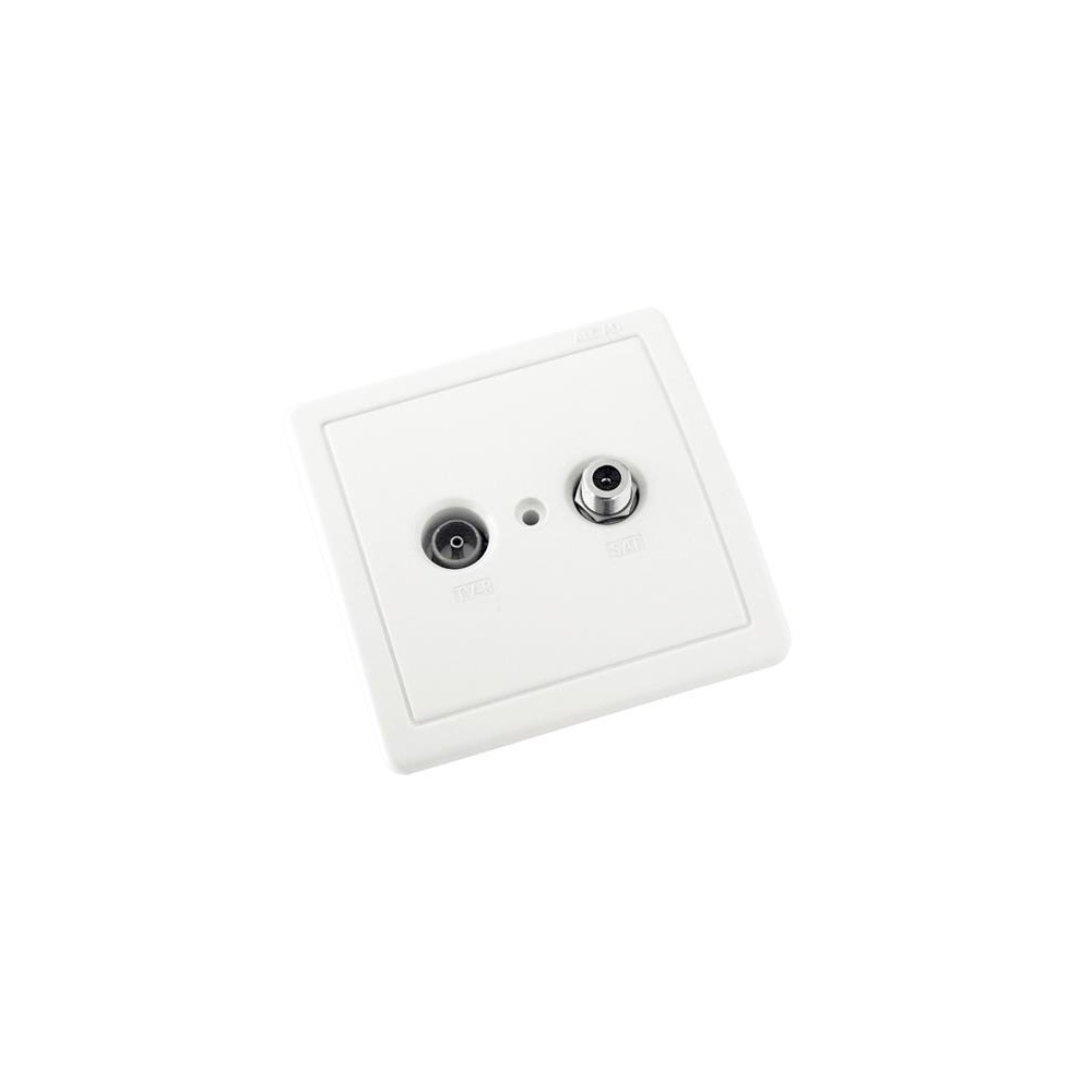 Antenos galinis lizdas ALCAD BS-101-Sieniniai lizdai Antenos galinis lizdas ALCAD BS-101-Sieniniai lizdai