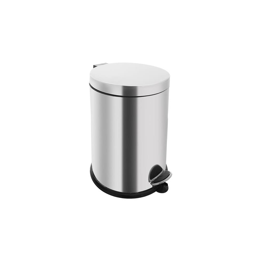 Atliekų dėžė ORION 9,5l Silver-Šiukšliadėžės Atliekų dėžė ORION 9,5l Silver-Šiukšliadėžės
