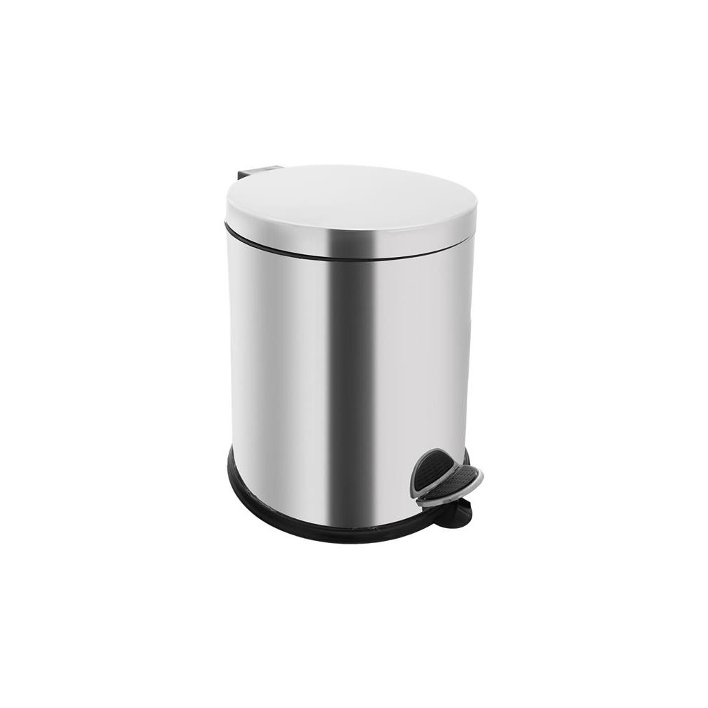 Atliekų dėžė ORION 14l Silver-Šiukšliadėžės Atliekų dėžė ORION 14l Silver-Šiukšliadėžės