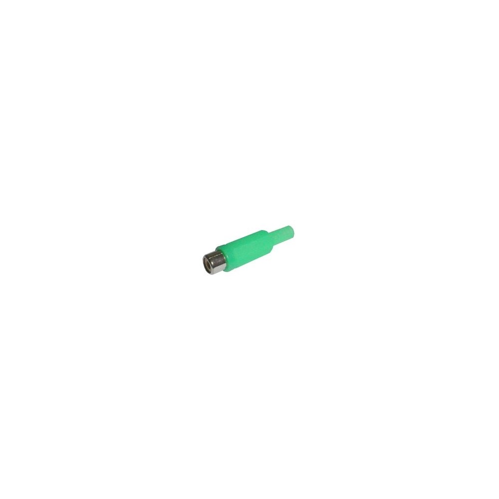 RCA kištuko kontaktas (plastikinis) žalias-Komponentai RCA kištuko kontaktas (plastikinis) žalias-Komponentai