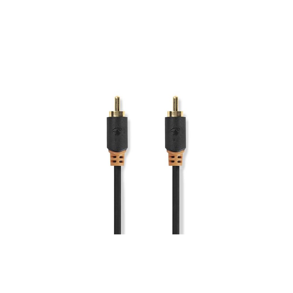 Kabelio RCA jungtis/RCA jungtis 1m NEDIS CABW24170AT10-Kabeliai