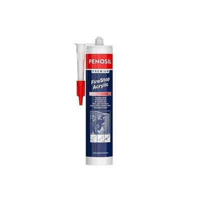 Akrilo ugniai atsparus PENOSIL Premium baltas 310ml-Statybinės