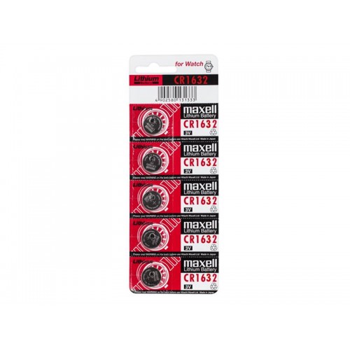 Baterija CR1632 MAXELL ličio 5 vnt. / lizdinė