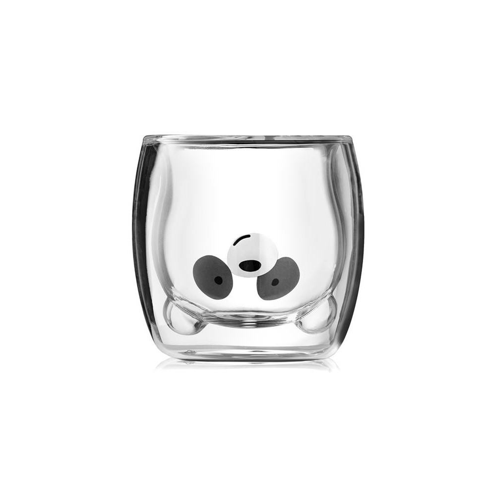 Dvigubas-puodelis su sienelėmis GADGET MASTER Panda-Stiklinės
