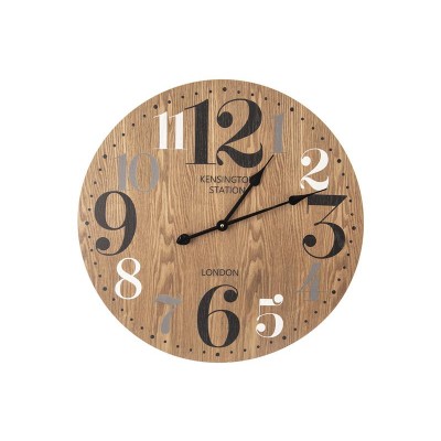 Laikrodis INDECOR Brown 60cm-Sieniniai ir staliniai laikrodžiai