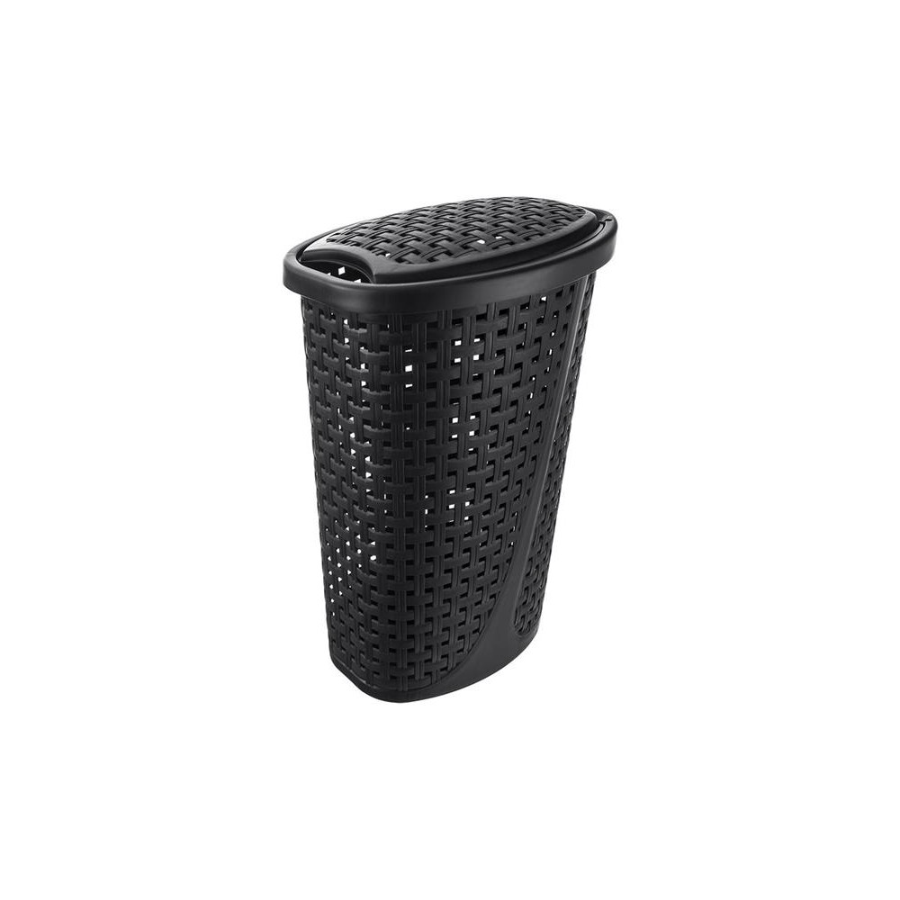 Skalbinių krepšys ORION Slim 45l Black-Kiti priedai Skalbinių krepšys ORION Slim 45l Black-Kiti priedai