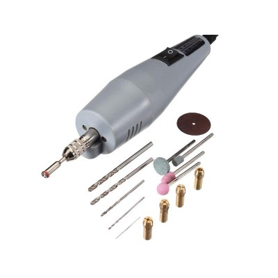 Gręžtuvas HADEX 12V/10W su priedais-Grąžtai
