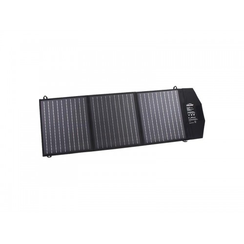 Saulės panelė CARCLEVER 35so60, įkroviklis 60W-Saulės panelės