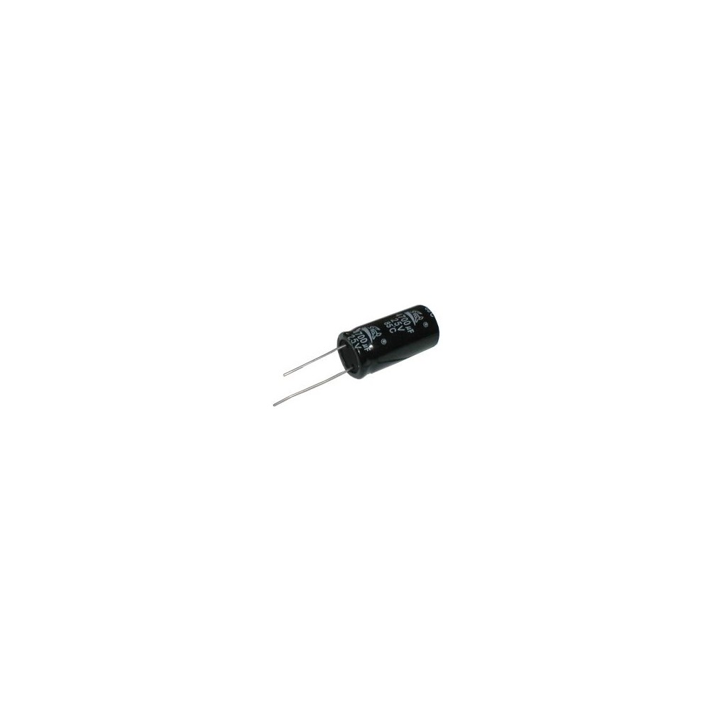 Elektrolitinis kondensatorius 4G7/25V 16x30mm rad.C-Komponentai Elektrolitinis kondensatorius 4G7/25V 16x30mm rad.C-Komponentai
