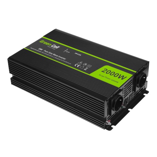 Green Cell Maitinimo inverteris nuo 24V iki 230V 2000W/4000W