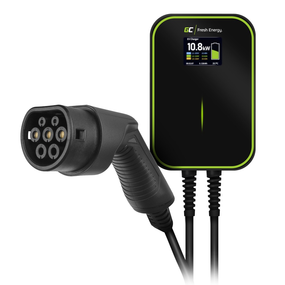 Wallbox GC EV PowerBox 22 kW įkroviklis su 2 tipo kabeliu (6
