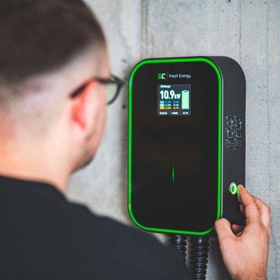 Wallbox GC EV PowerBox 22kW RFID įkroviklis su 2 tipo lizdu