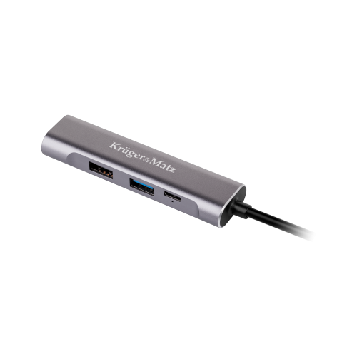 Adapteris (HUB) iš C tipo USB į HDMI/USB3.0/USB2.0/C
