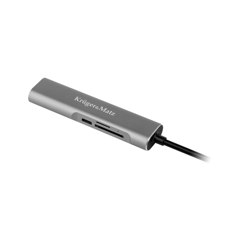 Adapteris (HUB) iš C tipo USB į HDMI/USB3.0/SD/MicroSD/C