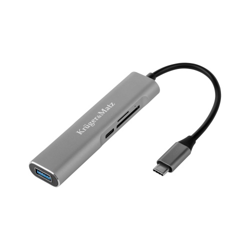 Adapteris (HUB) iš C tipo USB į HDMI/USB3.0/SD/MicroSD/C