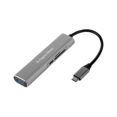 Adapteris (HUB) iš C tipo USB į HDMI/USB3.0/SD/MicroSD/C
