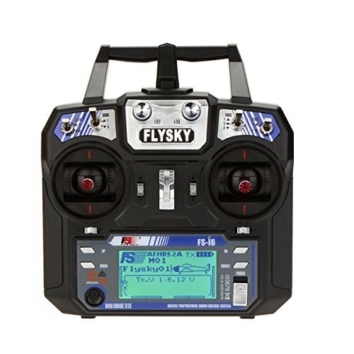 Siųstuvo ir imtuvo rinkinys FlySky FS-i6 + A6B-Pagrindinis