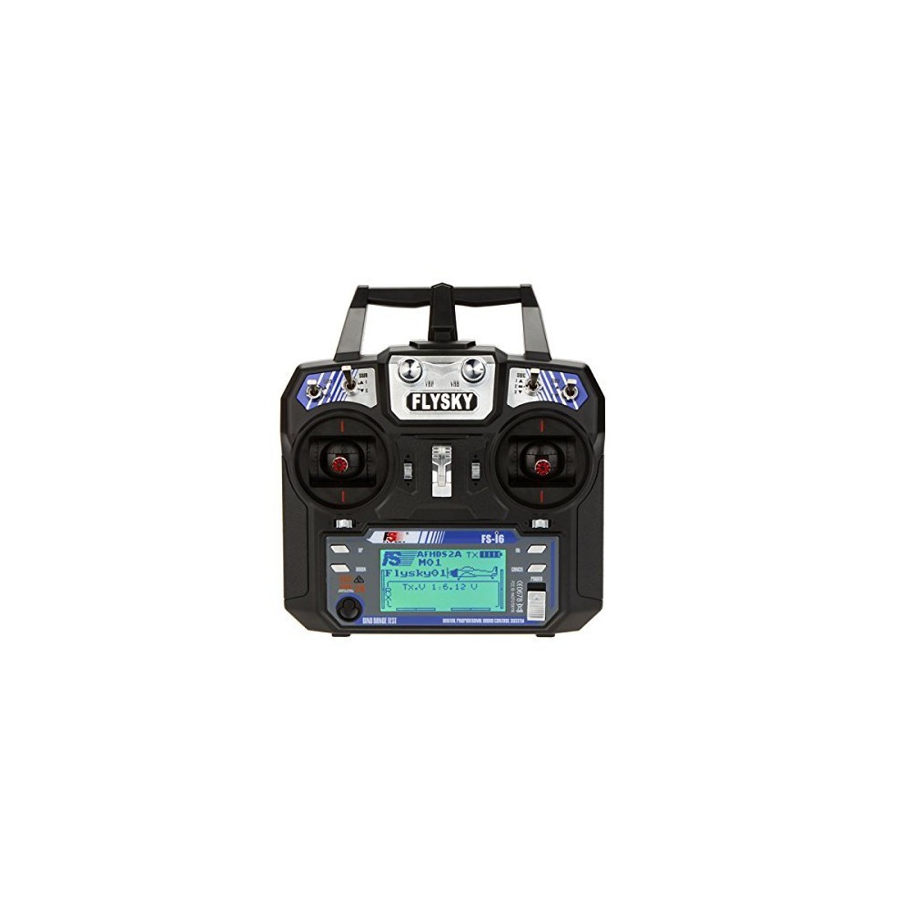 Siųstuvo ir imtuvo rinkinys FlySky FS-i6 + A6B-Pagrindinis