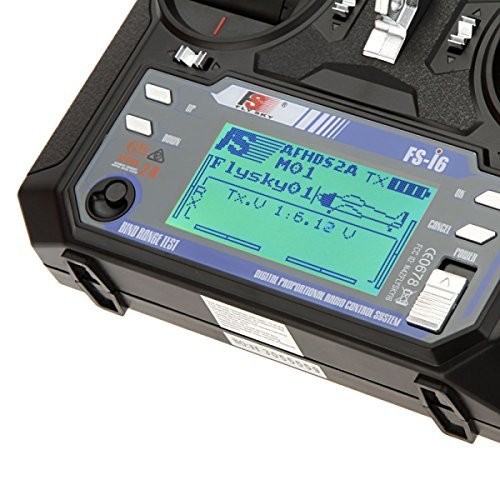 Siųstuvo ir imtuvo rinkinys FlySky FS-i6 + A6B-Pagrindinis