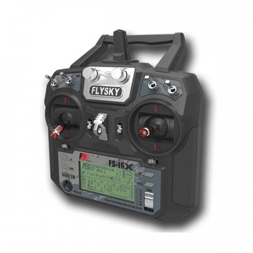 Siųstuvo ir imtuvo rinkinys FlySky FS-i6x + A6B-Pagrindinis