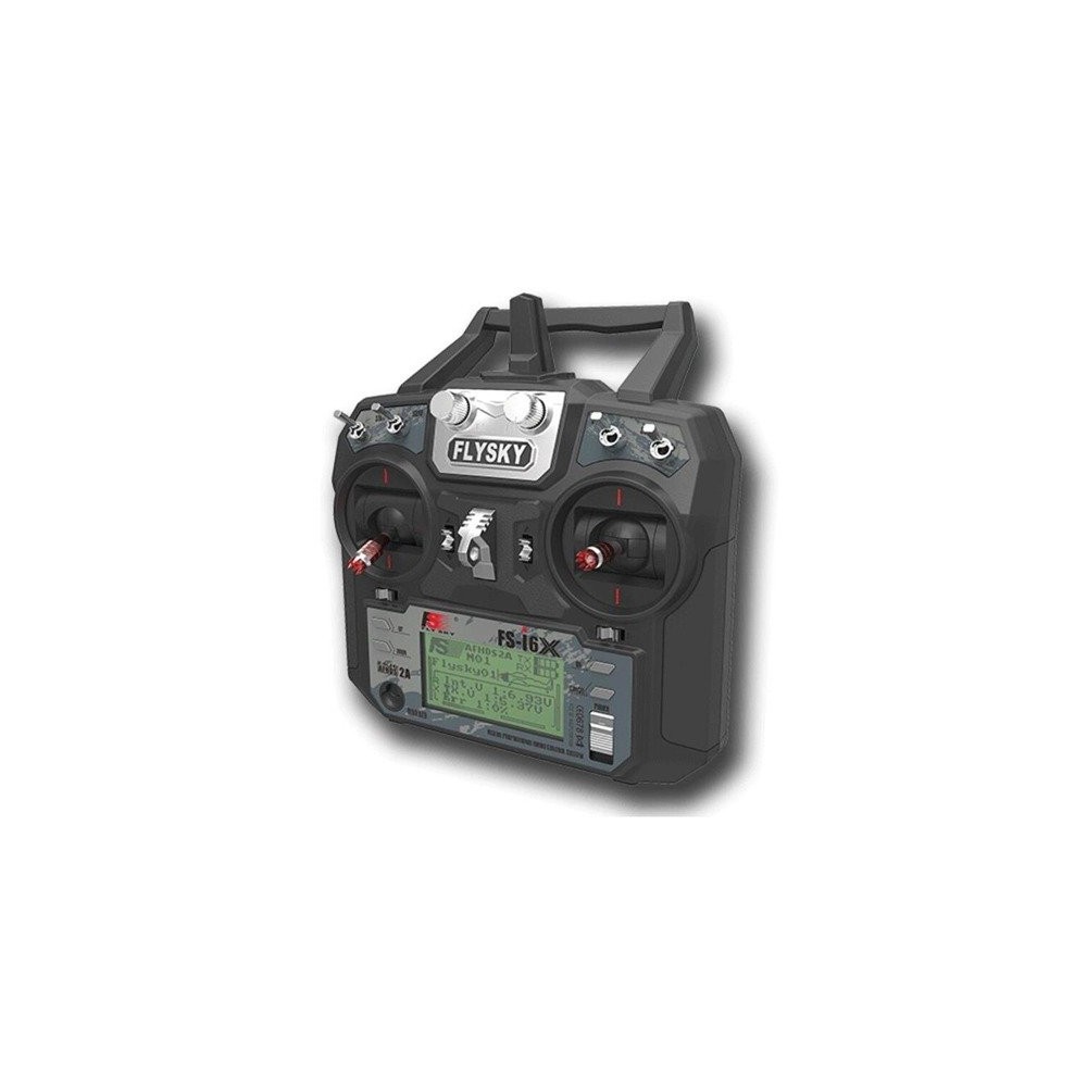 Siųstuvo ir imtuvo rinkinys FlySky FS-i6x + A6B-Pagrindinis