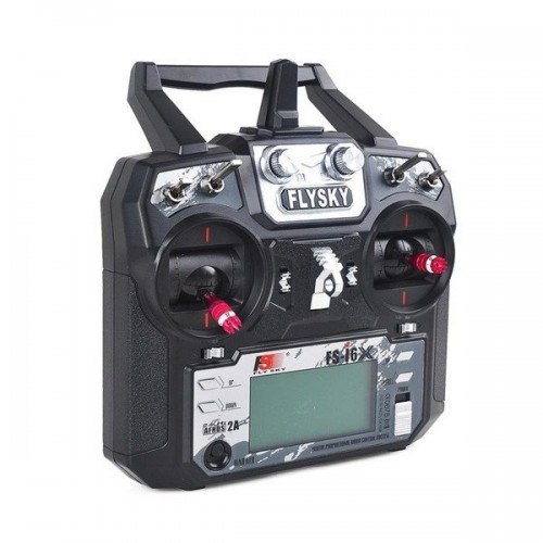 Siųstuvo ir imtuvo rinkinys FlySky FS-i6x + A6B-Pagrindinis