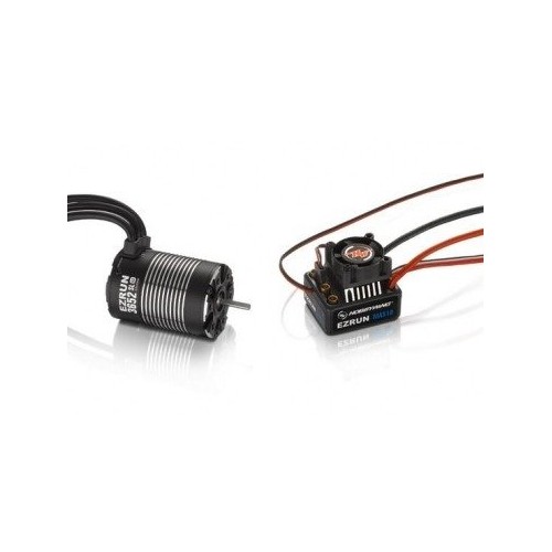 Pavaros rinkinys Hobbywing MAX10 ir EZRUN 3652 SL 3300Kv -