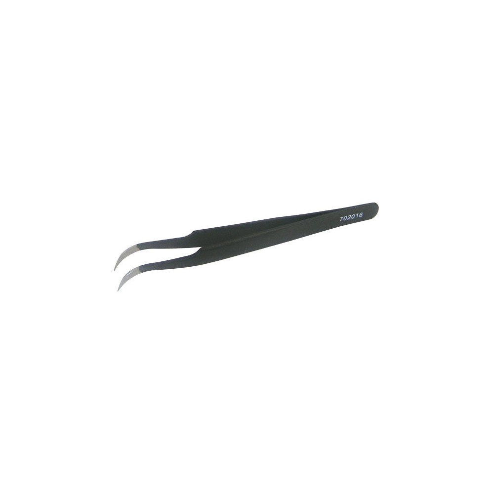 Lenktas pincetas 702016 anti-statinis 120x9 mm-Įrankiai Lenktas pincetas 702016 anti-statinis 120x9 mm-Įrankiai