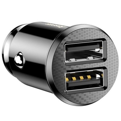 "Baseus Grain" automobilinis įkroviklis 2x USB 5V 3,1 A