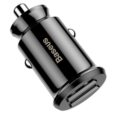 "Baseus Grain" automobilinis įkroviklis 2x USB 5V 3,1 A