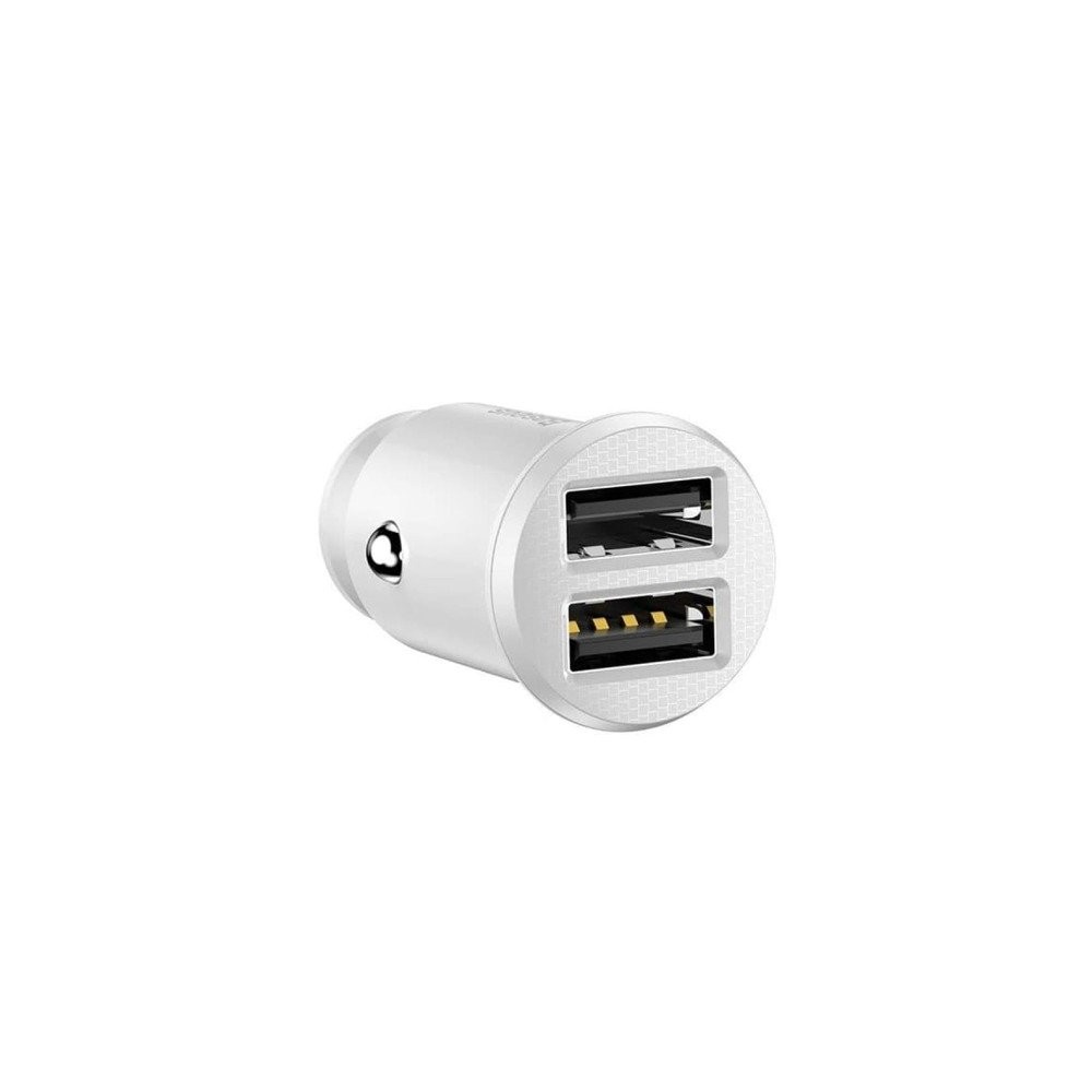 "Baseus Grain" automobilinis įkroviklis 2x USB 5V 3,1 A