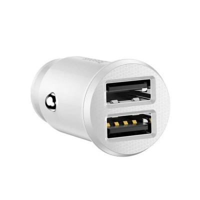 "Baseus Grain" automobilinis įkroviklis 2x USB 5V 3,1 A