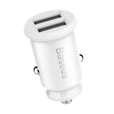 "Baseus Grain" automobilinis įkroviklis 2x USB 5V 3,1 A