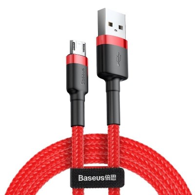 "Baseus Cafule" "Micro USB" laidas 2,4A 1 m
